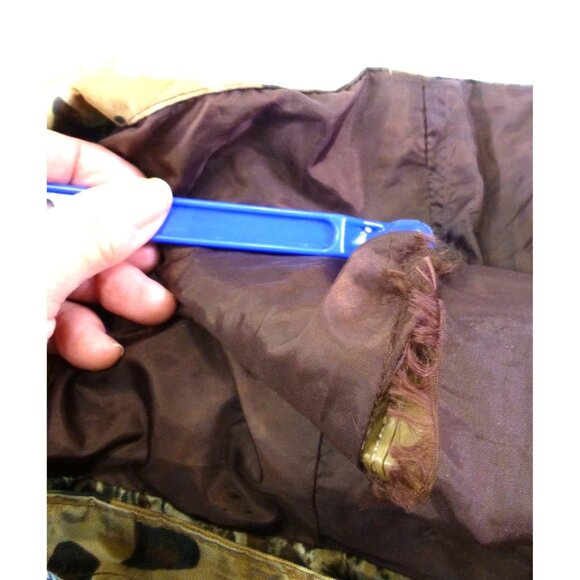 Remington Mens XXL Camouflage Outdoor Hooded Rain Jacket Nylon PVC Backing *Flaw - Picture 11 of 16